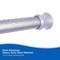 Kenney Mfg Twist & Fit No Tools 1in Tension Utility Rod, 42-72in, Brushed Nickel KNUTLYLC/18USNP - alternate 7